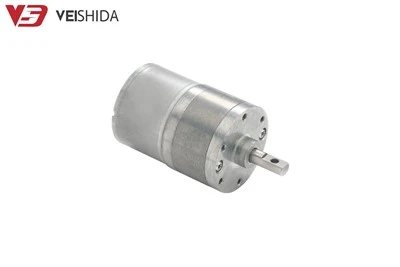 Motor redutor de caixa de engrenagens de diâmetro 37mm 12v 24v