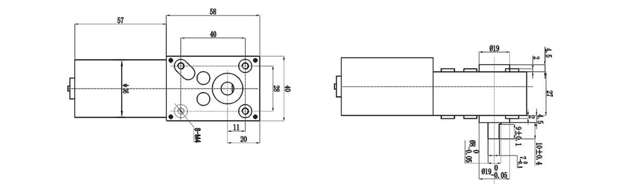 VSD - 58W3657 Gear Motor Design VSD - 58W3657 Gear Motor Design